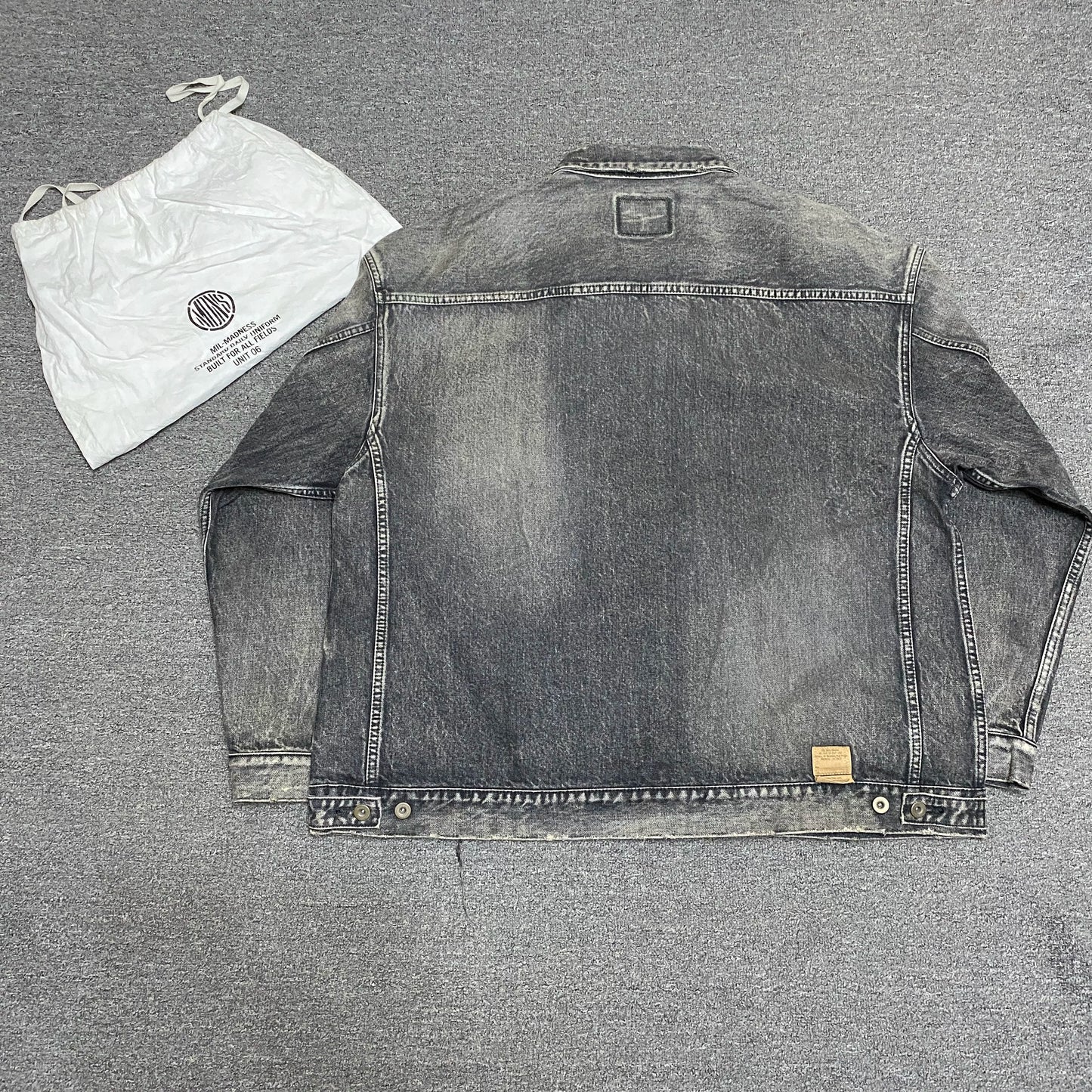 MADNESS 22AW Distressed Denim Jacket
