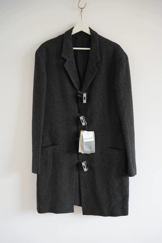 Yohji Yamamoto Silver Buckle Coat