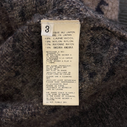 Yohji Yamamoto 2014 AW Navajo Wool Coat