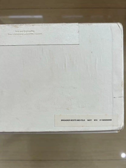 visvim brigadier boots mid-folk brown leather