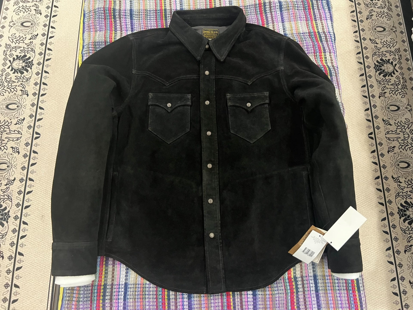 RRL Spring 2026 Nubuck Western Shirt Jacket