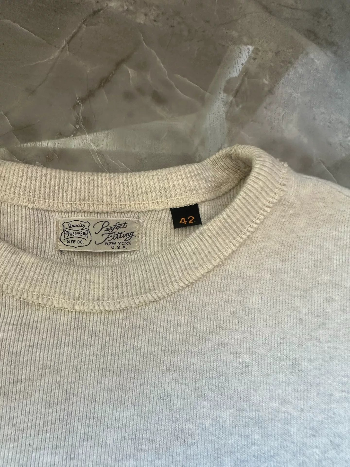 Oatmeal Color 3/4 Sleeve Top