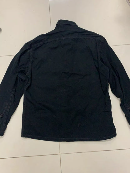 Freewheelers Black CPO Shirt Size 16