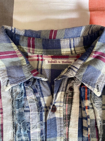 vintage patchwork shirt by Needles