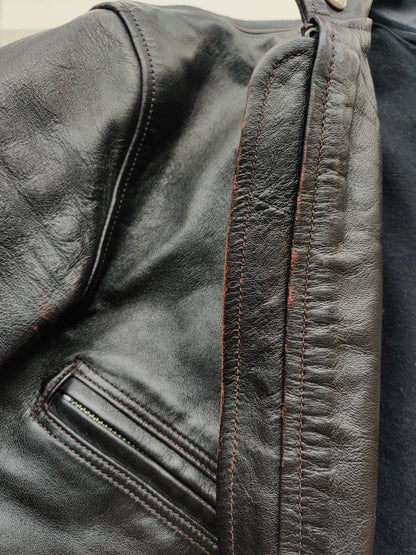 freewheelers leather motorcycle jacket
