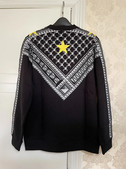 Givenchy Star Pattern Sweatshirt Size S