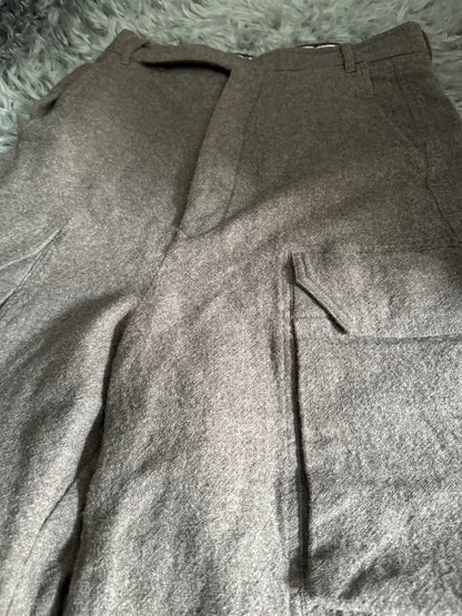 Rick Owens Workwear Wool Pants