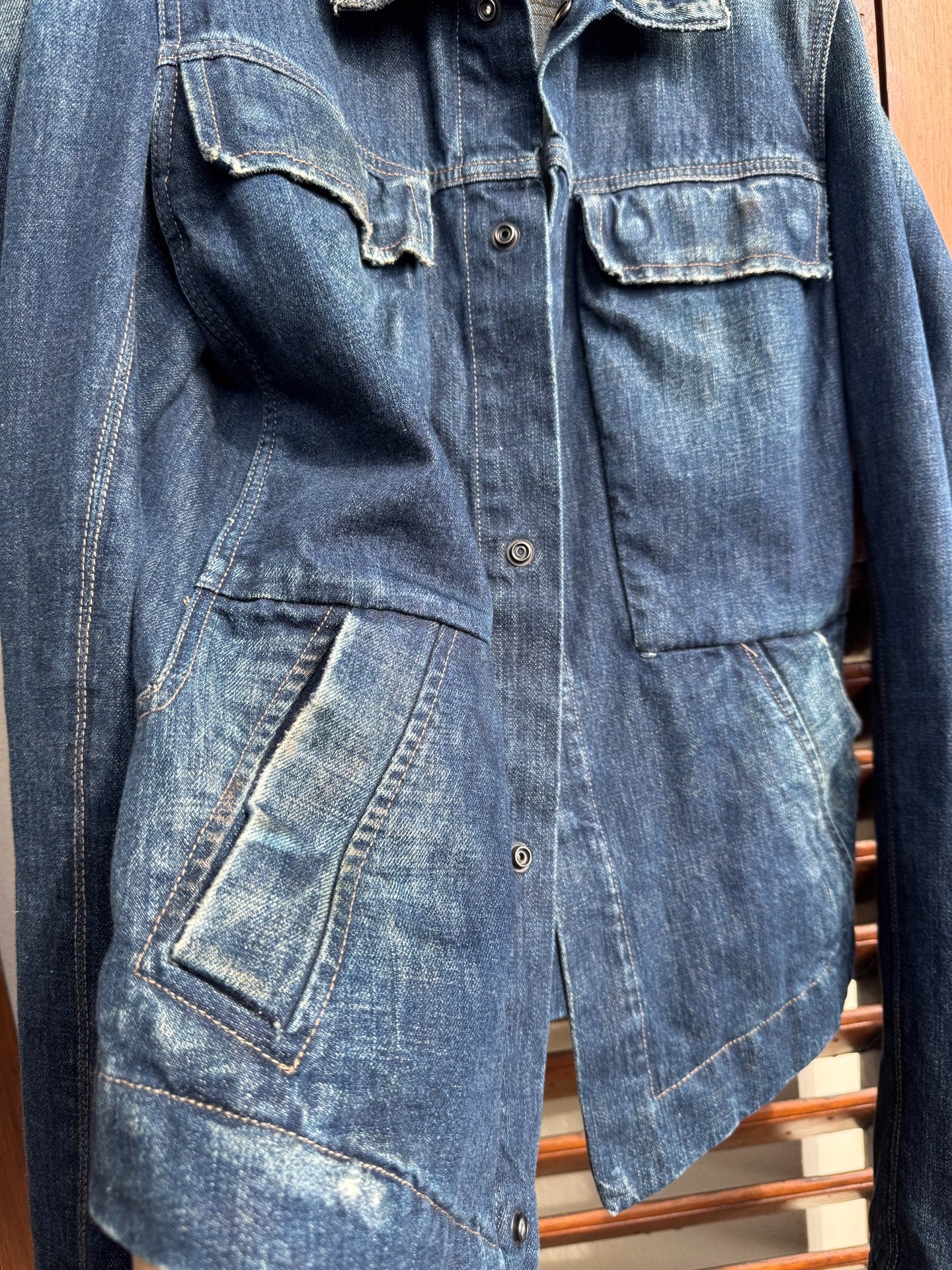 Rick Owens 06ss Early Trucker Jacket
