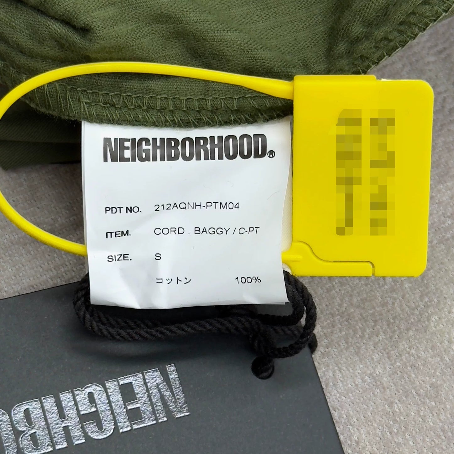 NEIGHBORHOOD Corduroy Baggy Tapered Pants