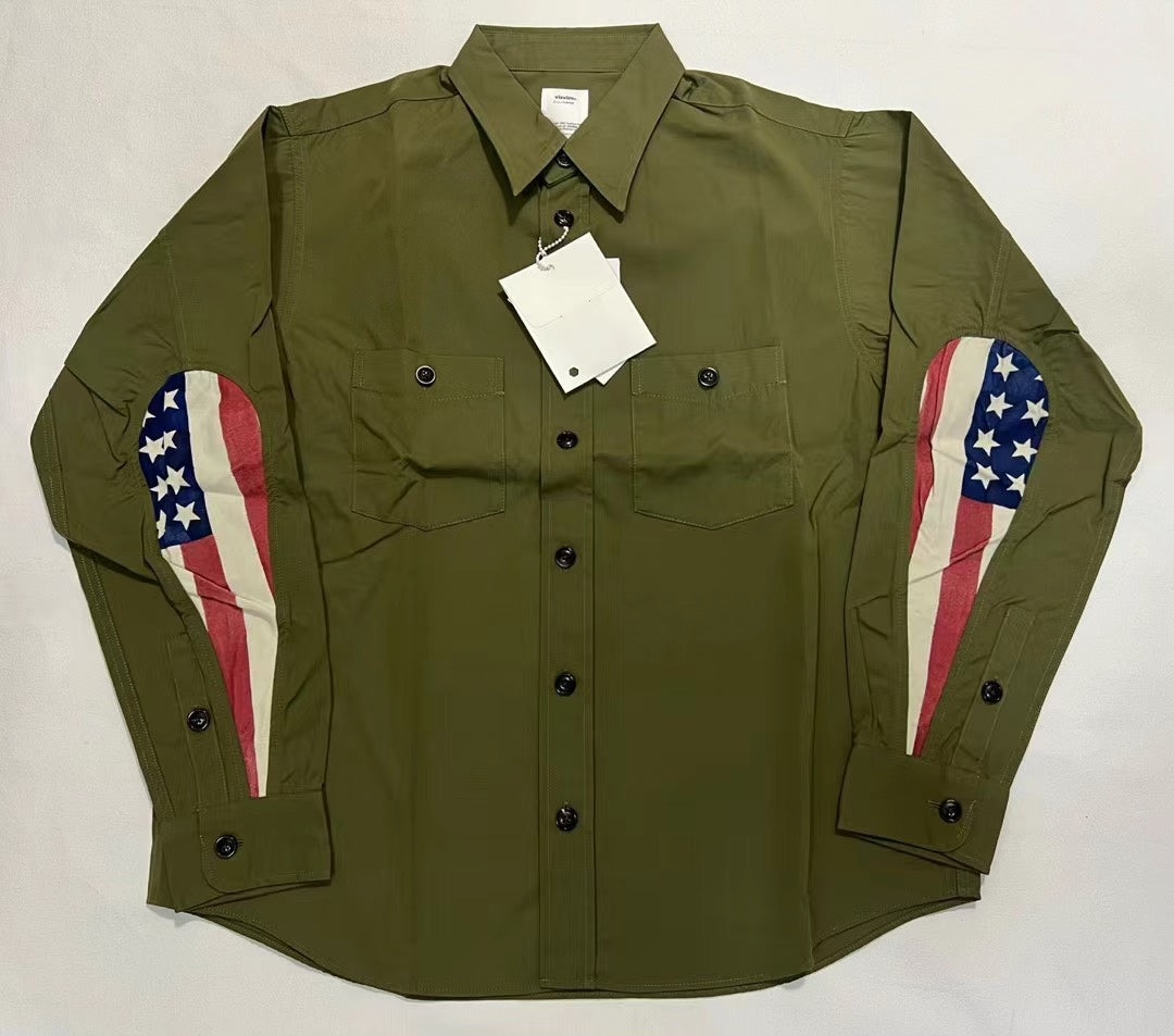 visvim 19AW USM Albcoare Long Sleeve Shirt