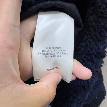 LV Blue and Black Checkerboard Coat
