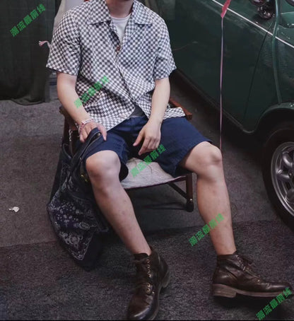 visvim brigadier boots in dark brown