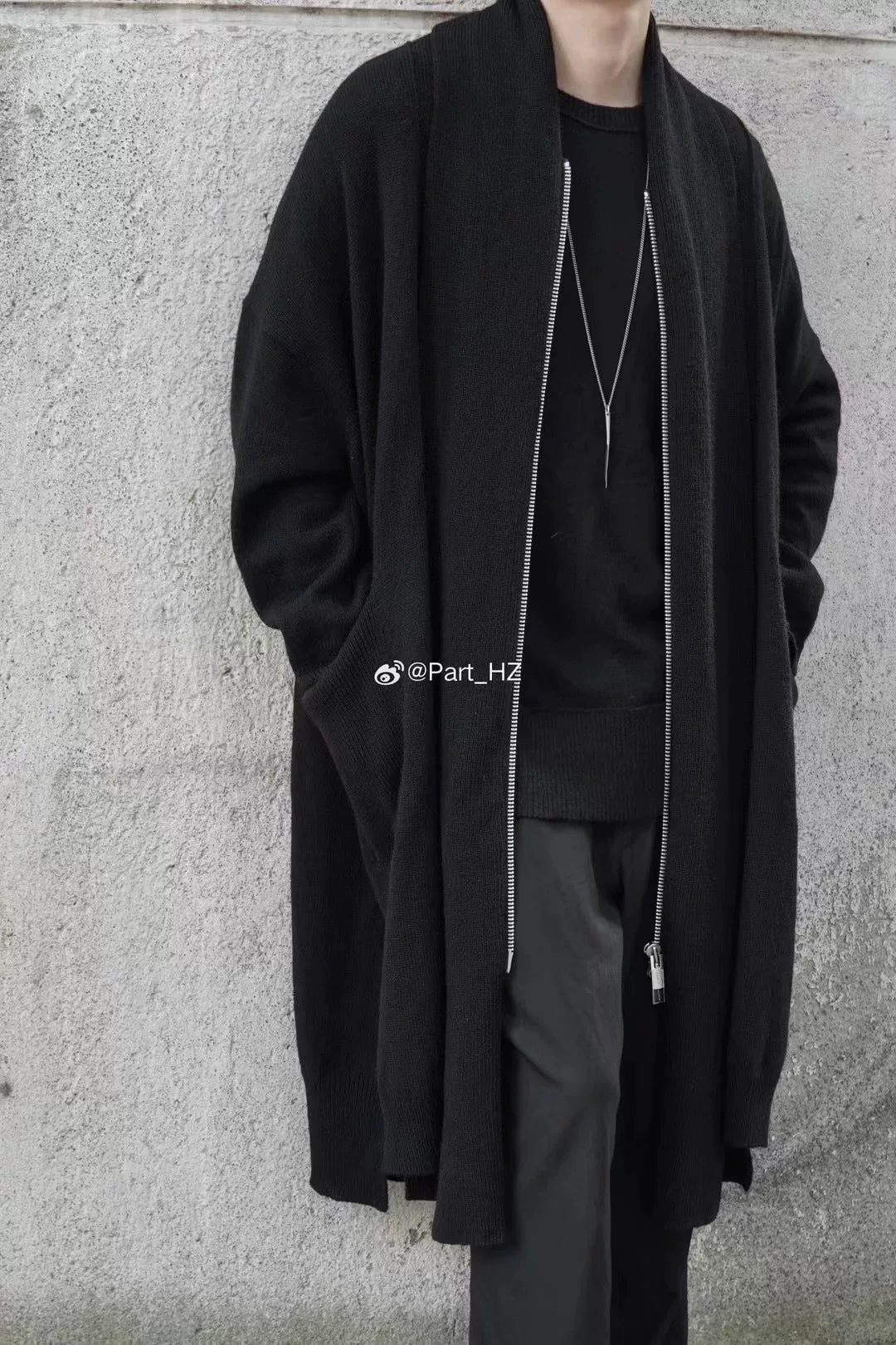 Yohji Yamamoto Pour Homme A/W 2020 Wool Zip Coat