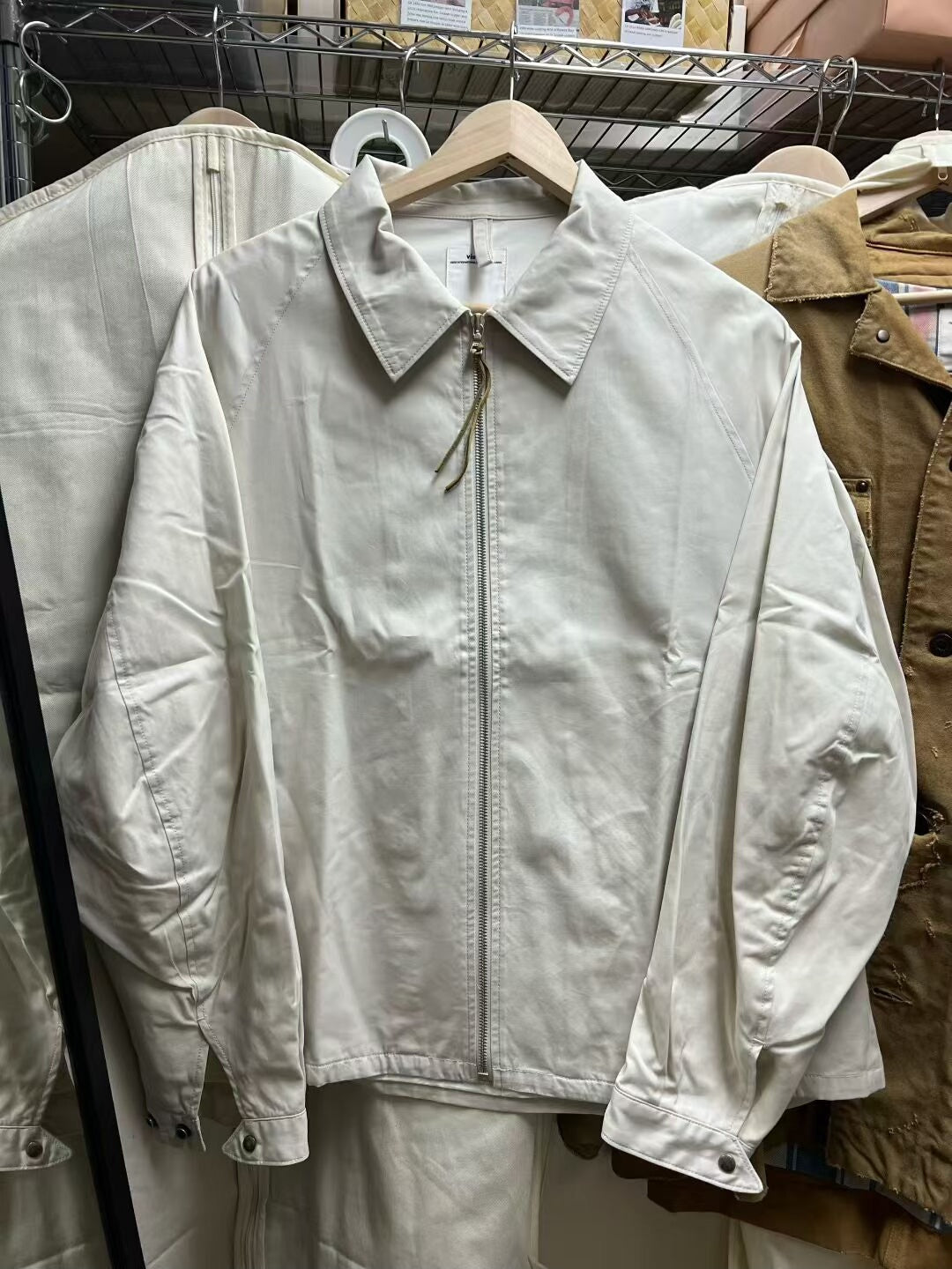 VISVIM PEYTON SWING TOP IVORY Size 2