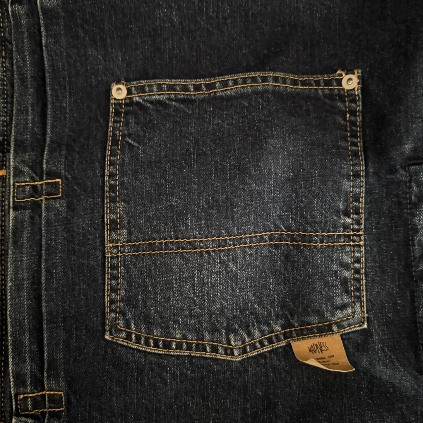 wool-lined denim jacket by Madness