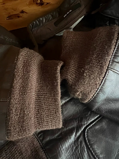 wtaps genuine early edition leather jacket