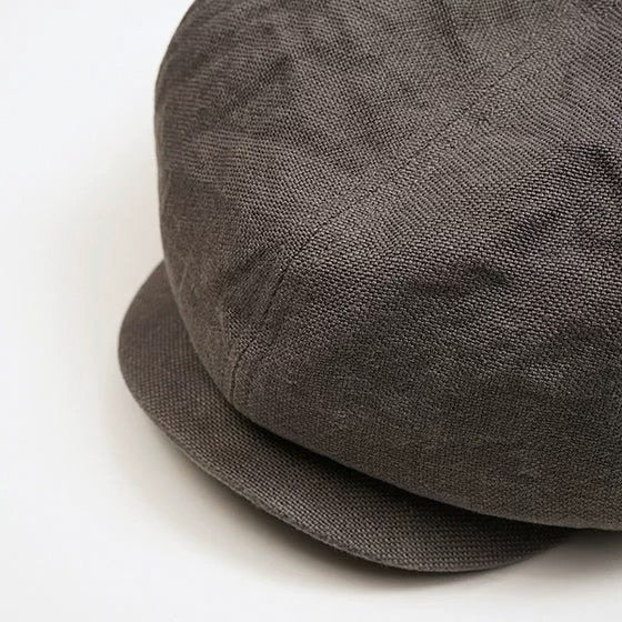Nigel Cabourn Linen Newsboy Cap Summer