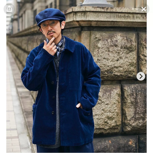 Porter Classic French Workwear Corduroy Coat