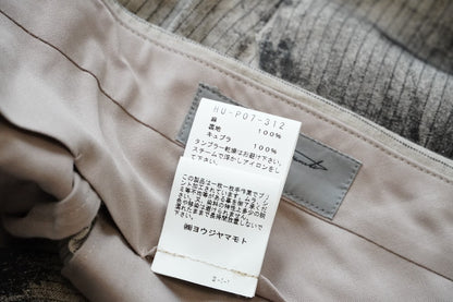 Yohji Yamamoto Handmade Dyed Pants