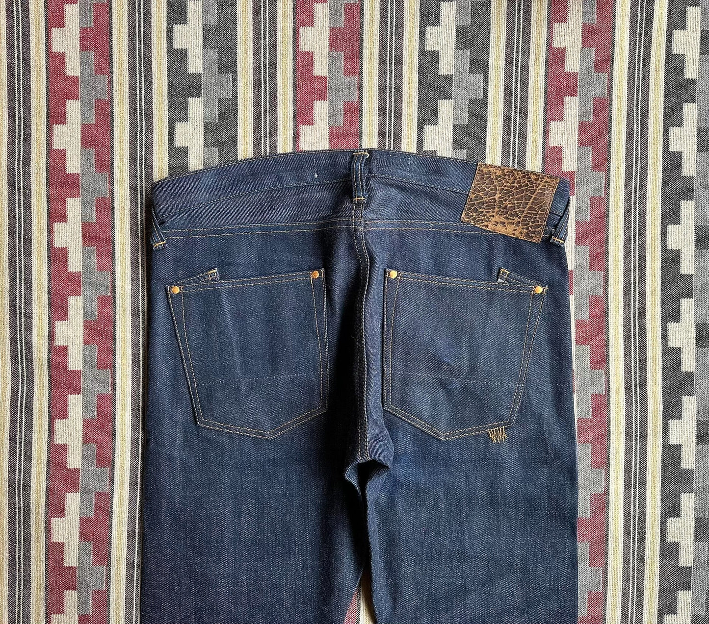 prps noir classic raw denim slim jeans