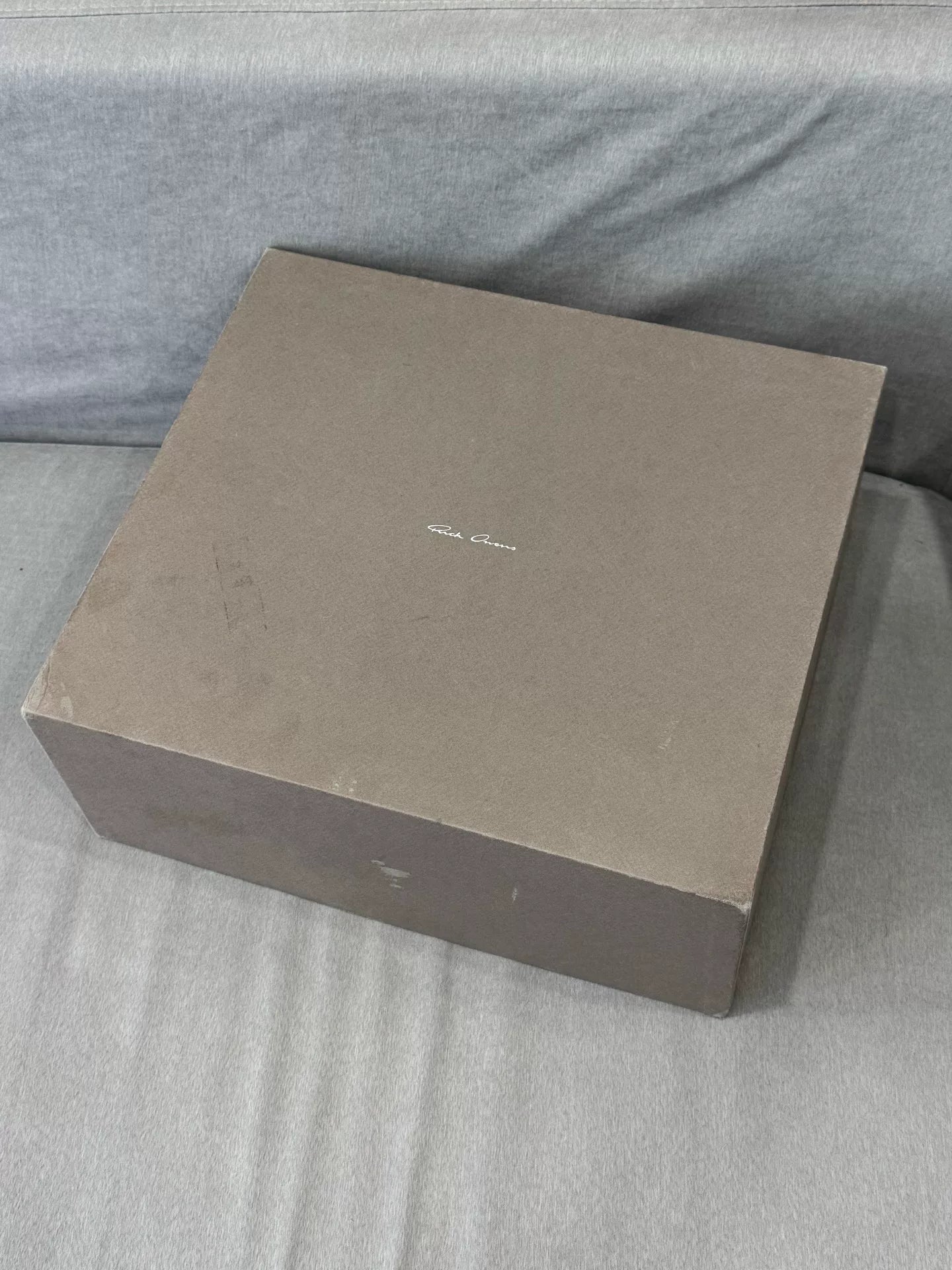 Rick Owens Thick Sole High Top Sneakers