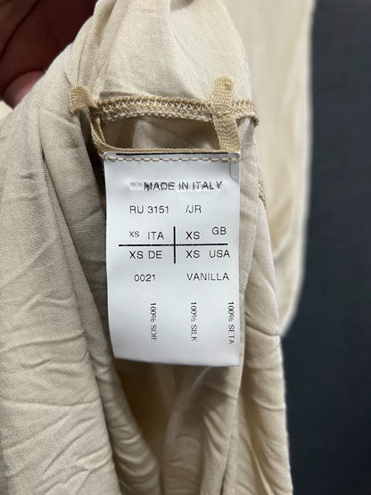 Rick Owens Vanilla Silk Tank Top