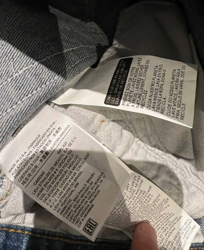 levi's awake ny patchwork denim jeans