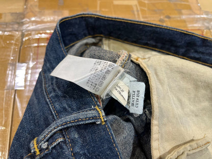 RRL Distressed Patched Vintage Jeans