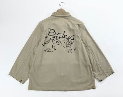 Visvim Potomac Coverall with Hand-Painted Tiger