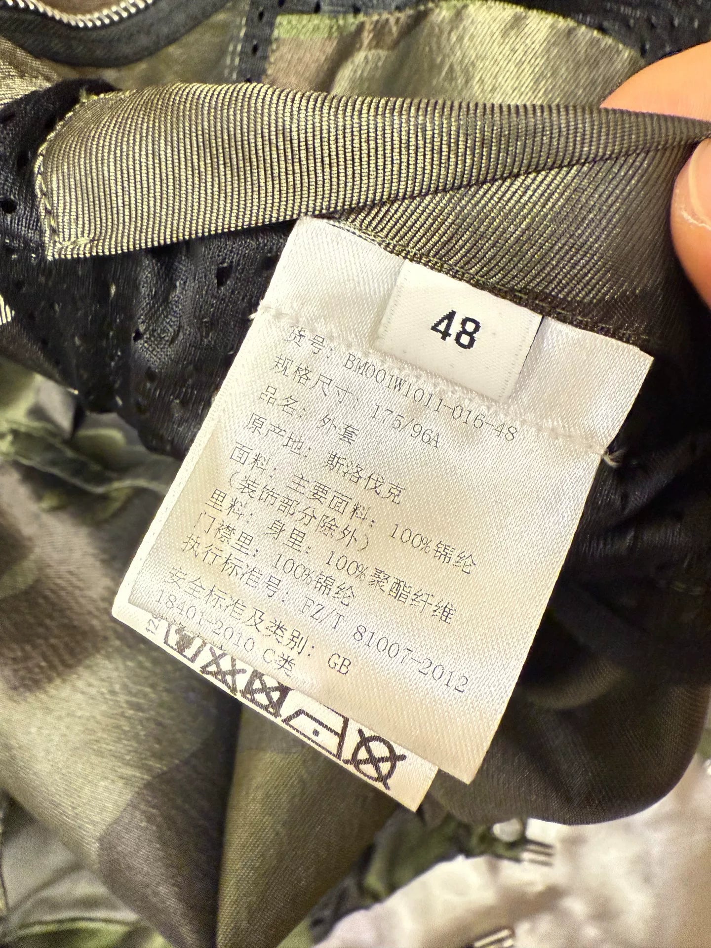 givenchy camouflage rain jacket for men