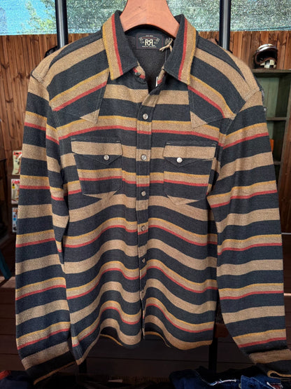 RRL Striped Western Shirt