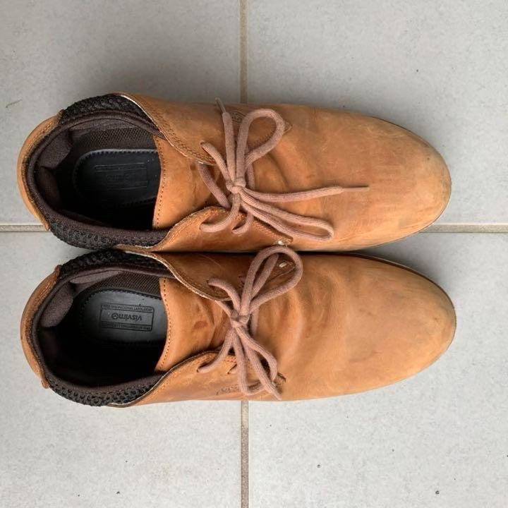 Visvim Buckminster Brown Leather Shoes