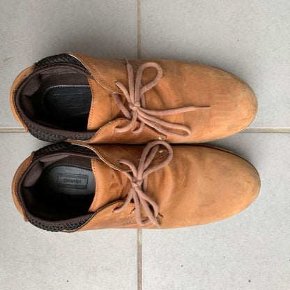 Visvim Buckminster Brown Leather Shoes