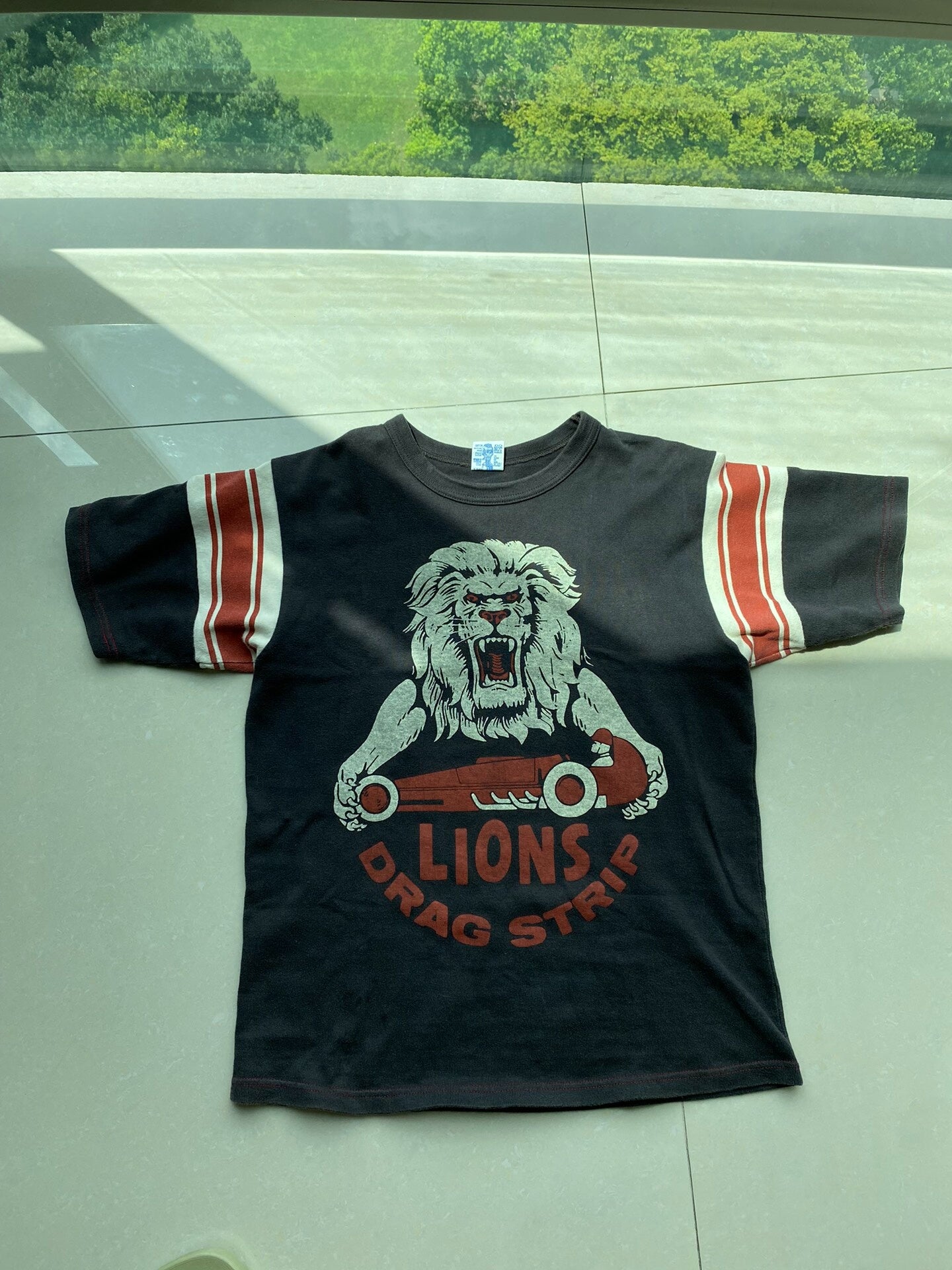 Youth Graphic Tee with Drag Strip Print