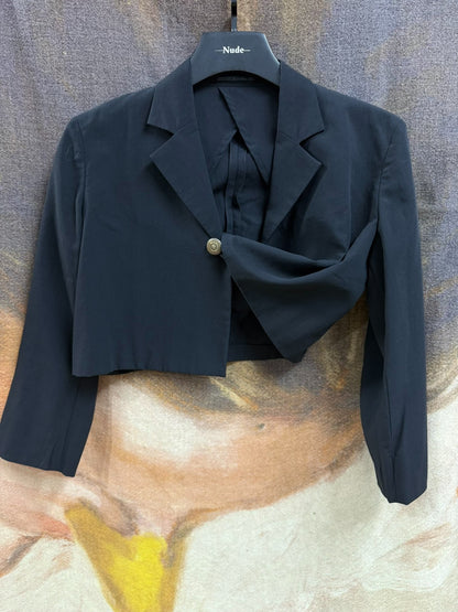 Yohji Yamamoto Totem Silver Buckle Suit S
