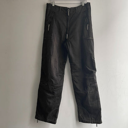 heavy-duty zippered pants by rip van winkle