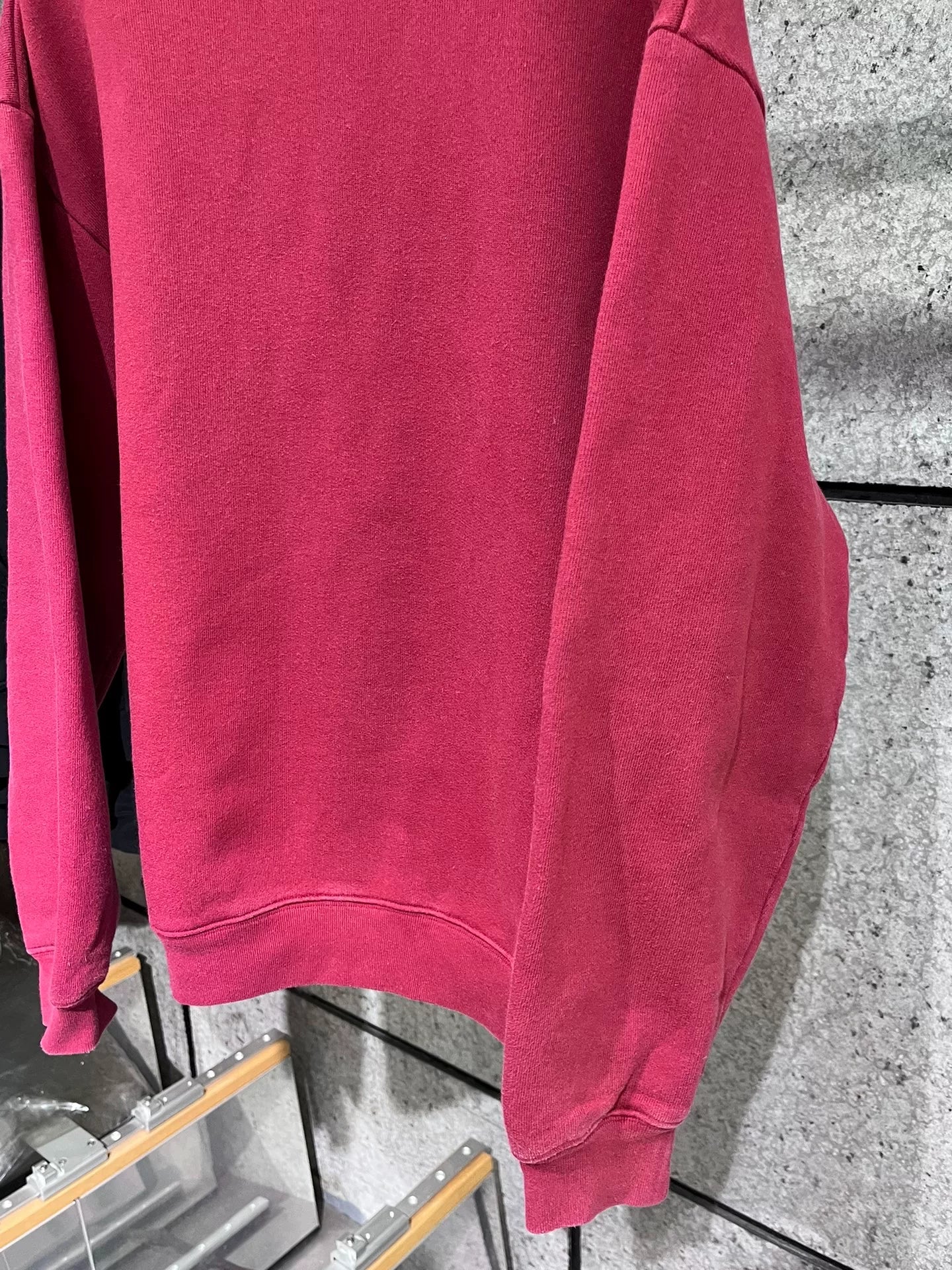 Balenciaga Red Letter Sweatshirt Size S
