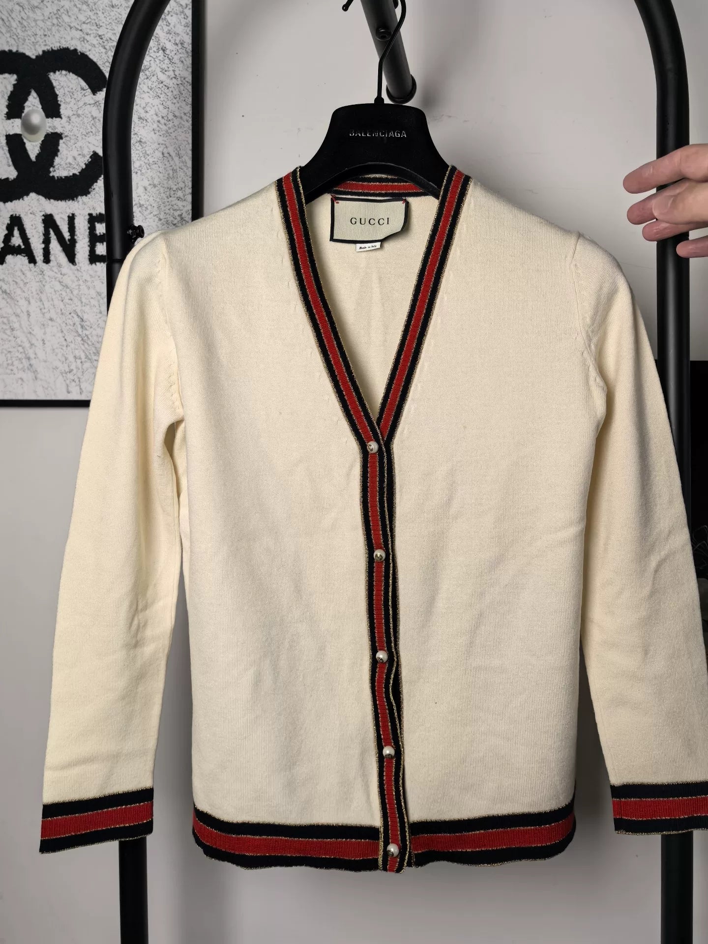 Authentic Gucci Knit Cardigan Sweater
