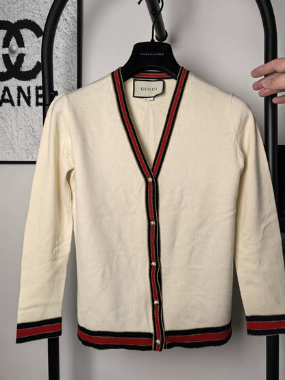 Authentic Gucci Knit Cardigan Sweater