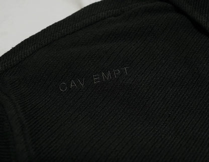 cav empt black big shirt outerwear jacket