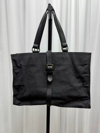 Dries van Noten Cotton-Linen Strap Handbag
