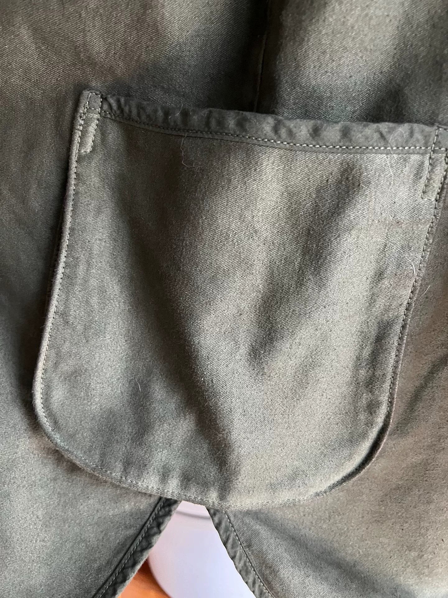 porter classic moleskin olive green work coat