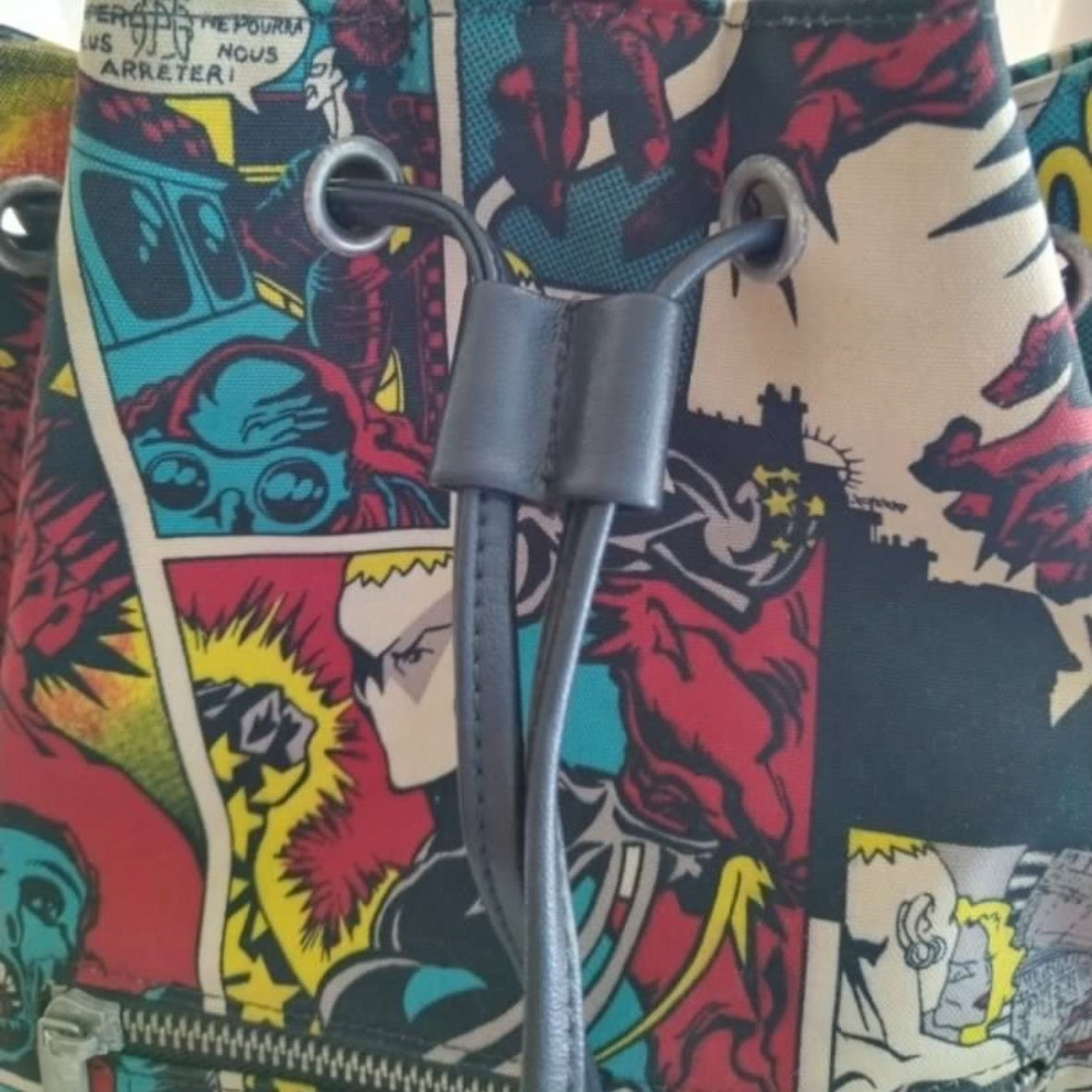 Vintage Jean Paul Gaultier Comic Bucket Bag