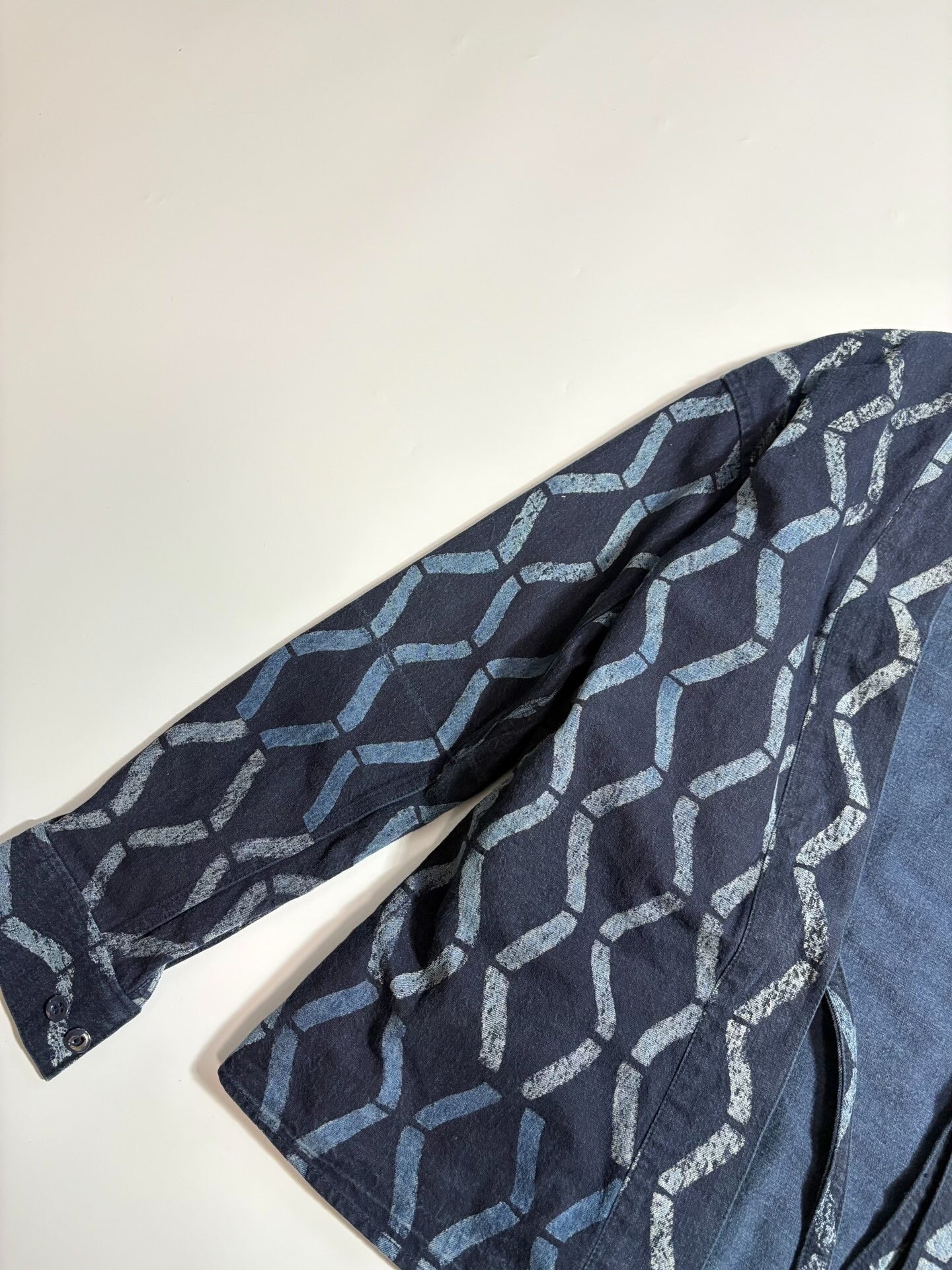 VISVIM LHAMO BAMBOO Indigo Haori
