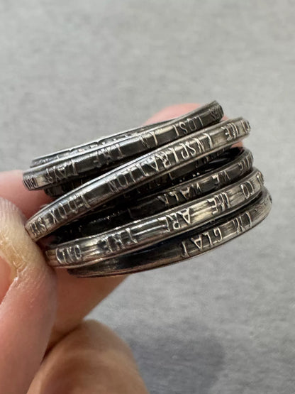 silver spring design ring by Werkstatt Munchen