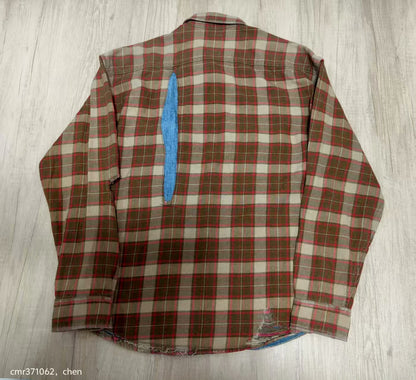 VISVIM 20AW Lumber Check L/S Crash