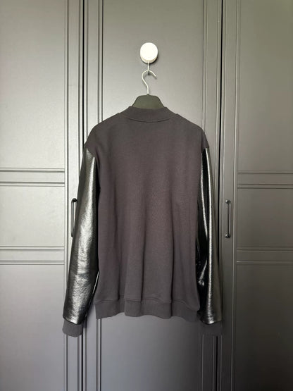 YSL Men's Patchwork Baseball Jacket