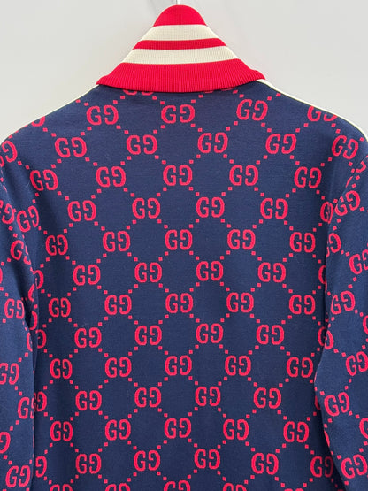 Gucci Monogram Zip Jacket in Excellent Condition