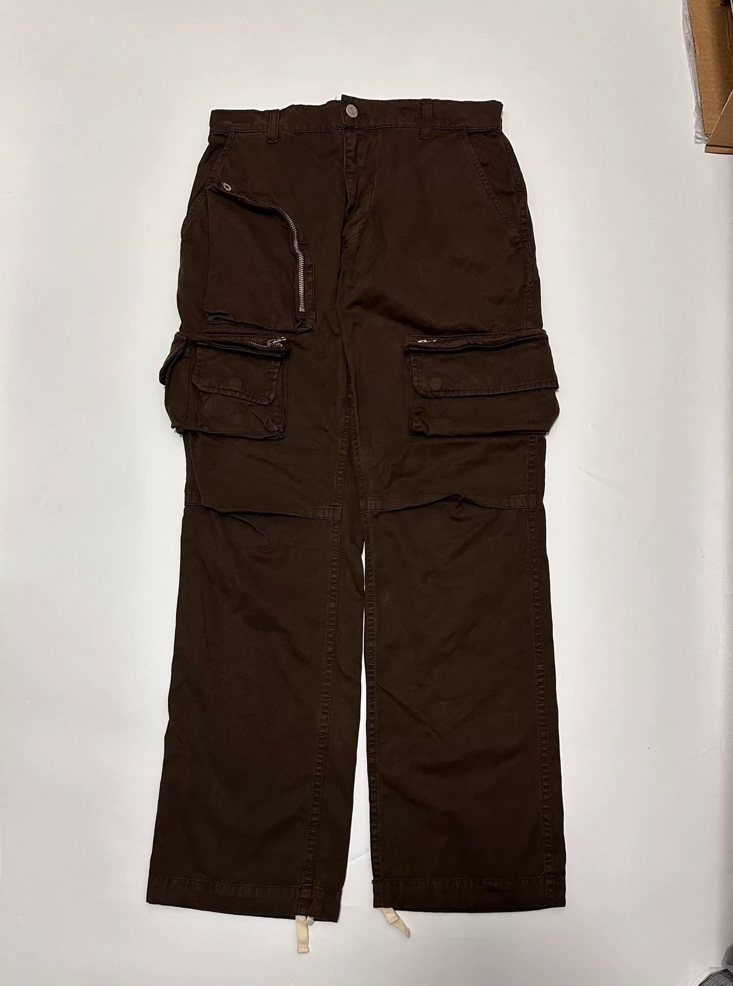 brown cargo pants made in usa