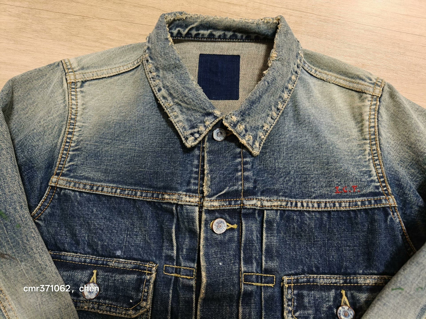 visvim 19 ICT SS 101 JKT DMGD-1002